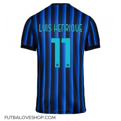 Dres Inter Milan Luis Henrique #11 Domáci 2025-26 Krátky Rukáv Dres Inter Milan Luis Henrique #11 Domáci 2025-26 Krátky Rukáv